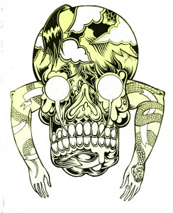 webskull header